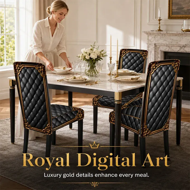 BUY 1 GET 2 !!🪑☁️ Baroque-Print Stretch Chair Cover | High-Density Stretch Fabric, Machine Washable 🧵