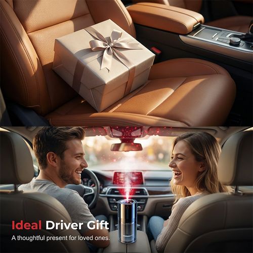 Smart Car Oil Diffuser With Starry Sky