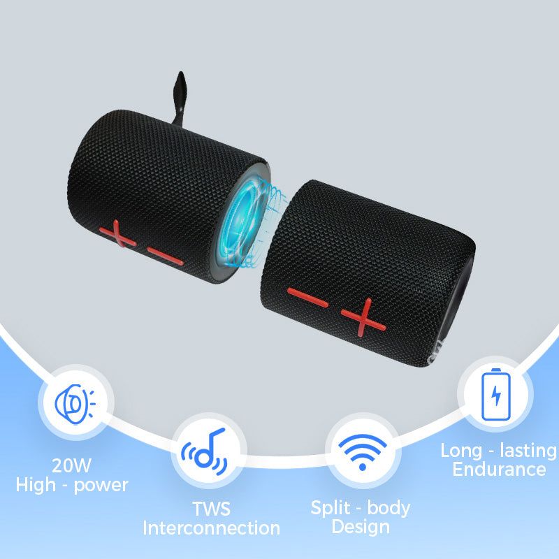 ❤️HOT SALE !🎶2 in 1 Magnetic Dual Splittable Bluetooth Speaker