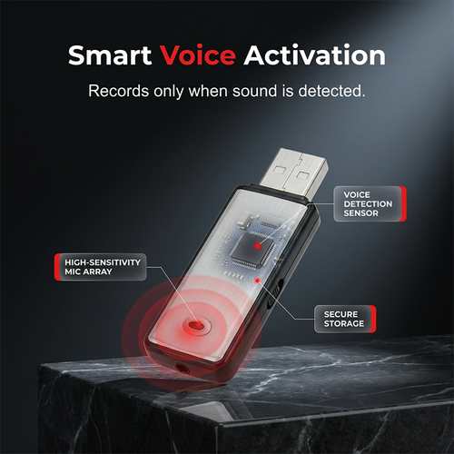 portable USB voice recorder