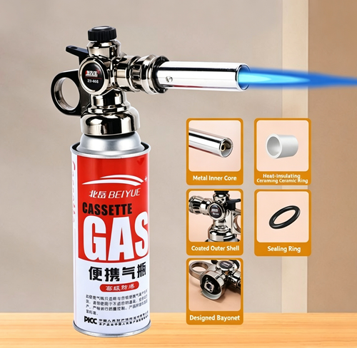 flexible brazing gas torch