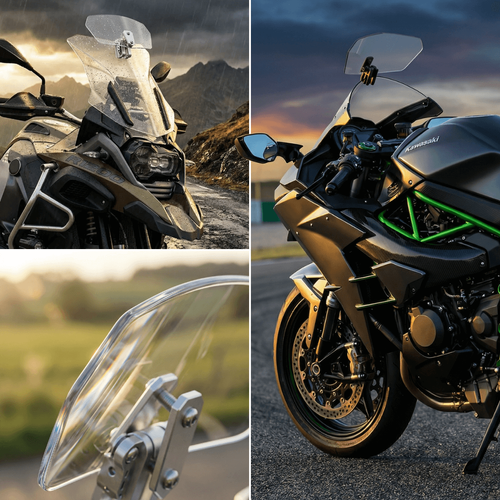 Adjustable Motorcycle Wind Deflector