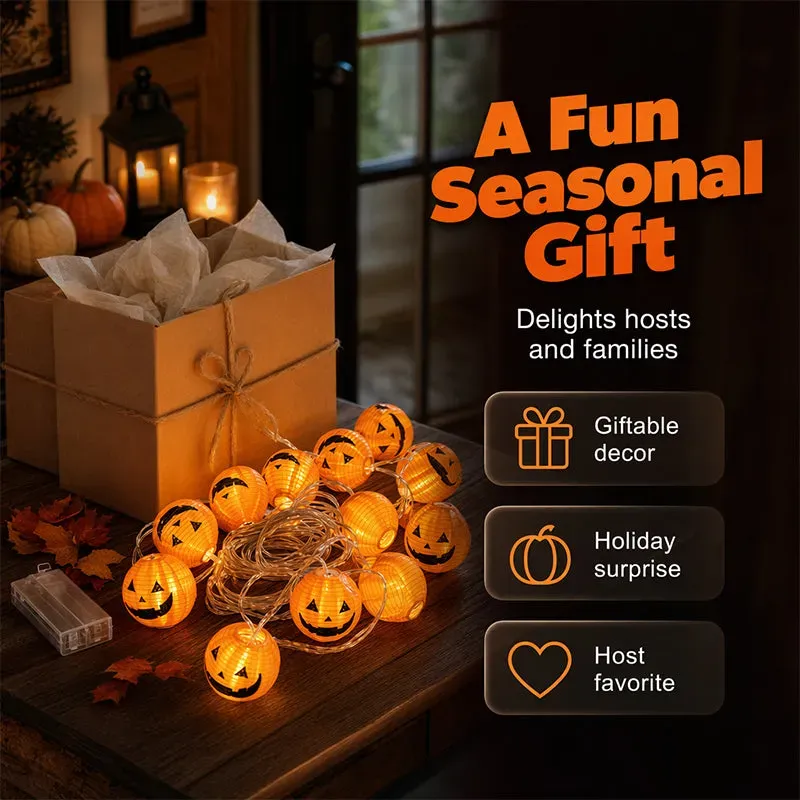 🎃 Early Halloween Offer – 50% OFF | Pumpkin String Lights for Cozy Party Decor & Warm Ambiance ✨
