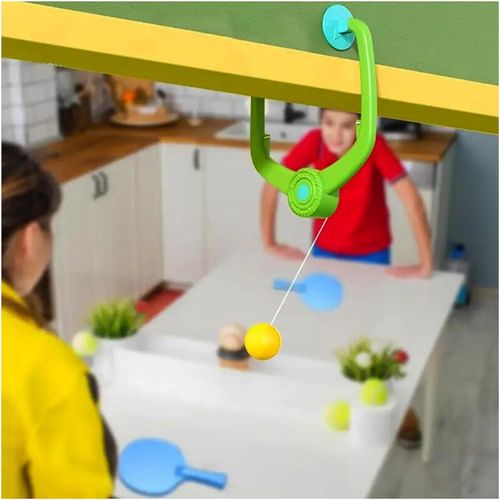 Indoor Hanging Table Tennis Trainer Set – Fun Way to Reduce