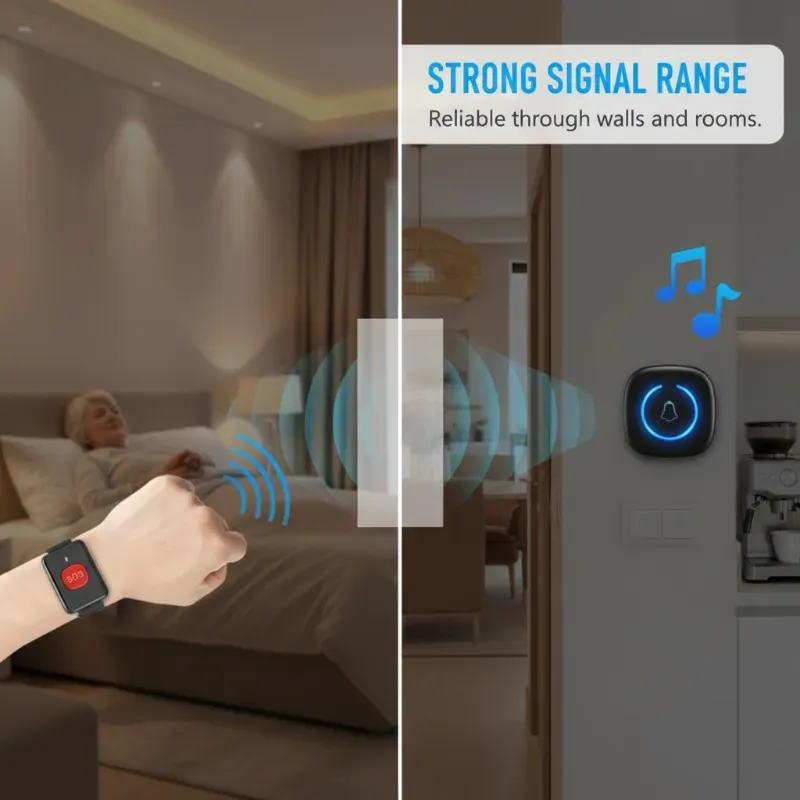 Wireless Elderly Care Pager