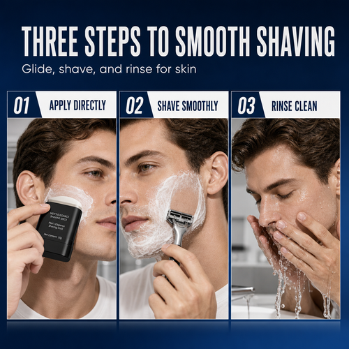 🪒 Men's 3-in-1 Shaving Skincare Stick | Lubricate, Cleanse, Soothe