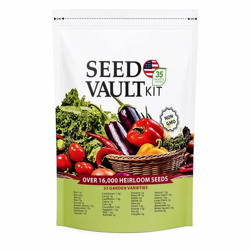 Vegetable Seed Vault Kit