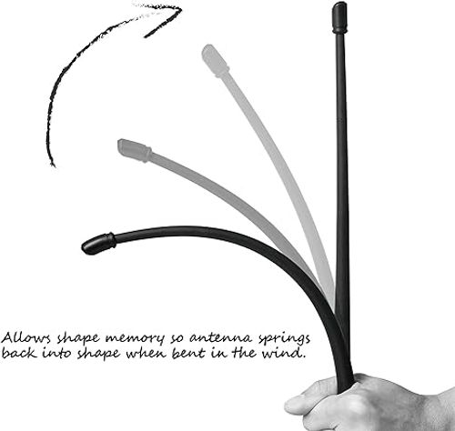 Universal M6 Thread Flexible Rubber Antenna Replacement Kit