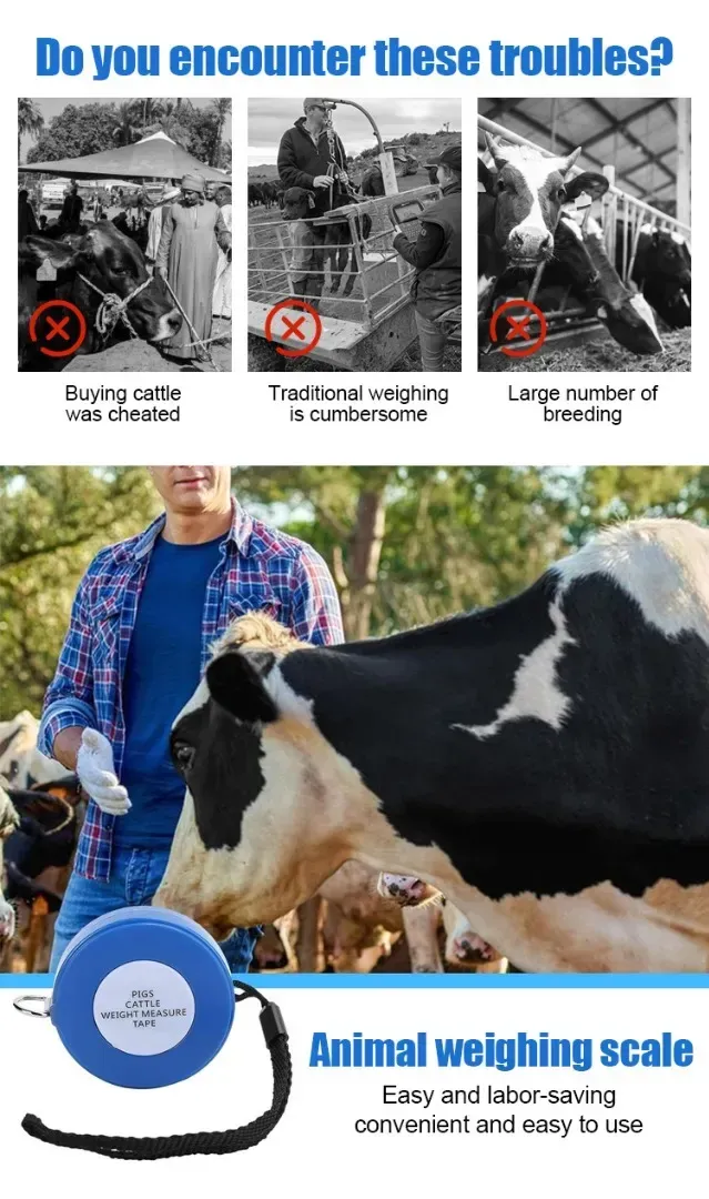 Animal Weight Measuring Tape