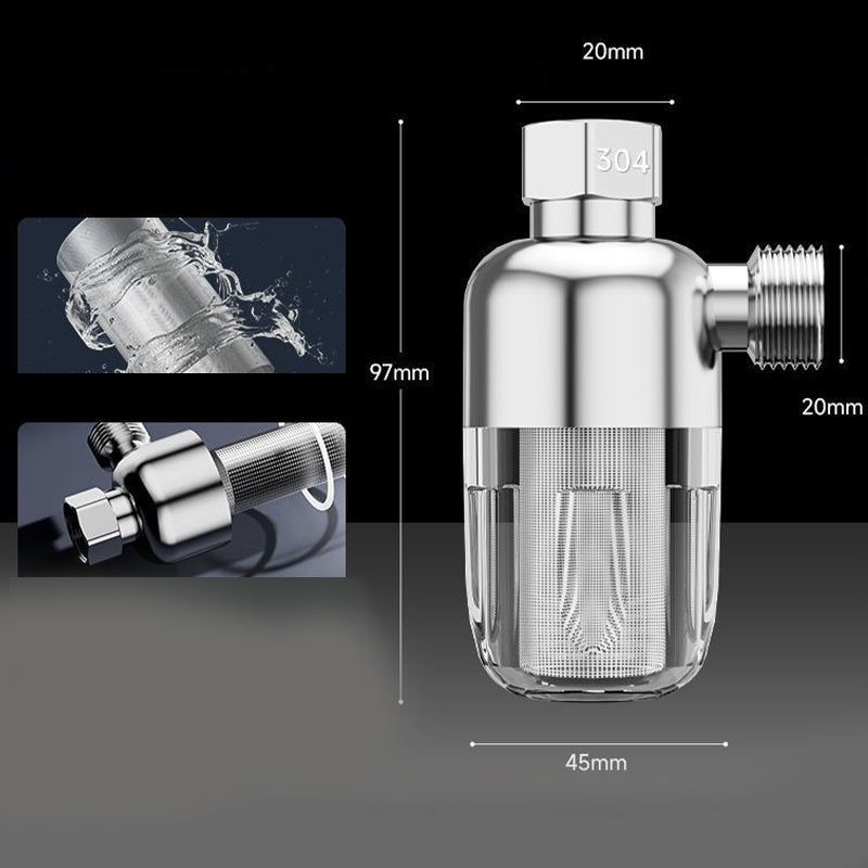 Stainless Steel 40-micron Whole House Water Filter