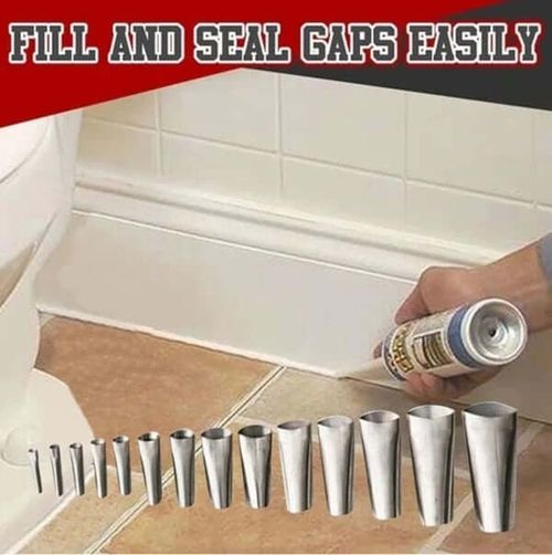 Caulking Nozzle Applicator Finishing Tool