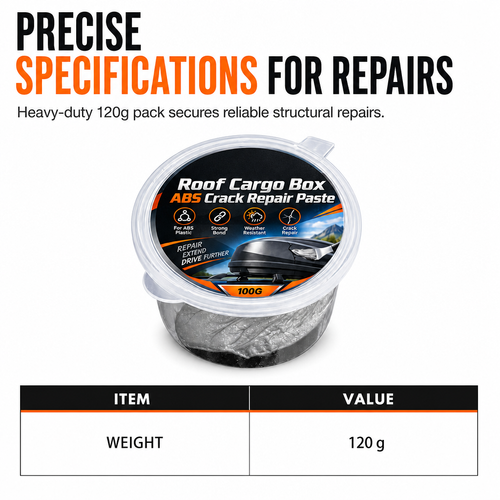 Roof Cargo Box ABS Crack Repair Paste
