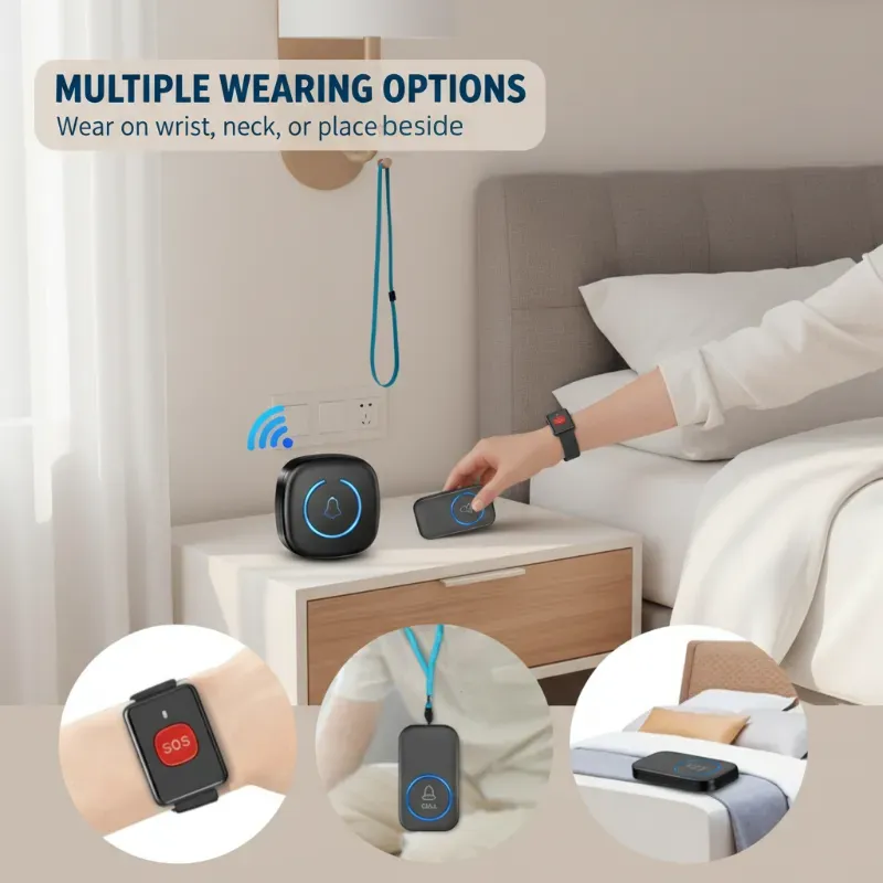 Wireless Elderly Care Pager