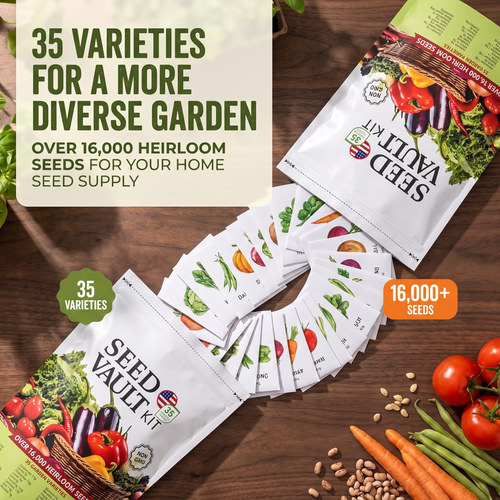 Vegetable Seed Vault Kit