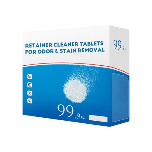 Retainer Cleaner Tablets for Odor and Stain Removal