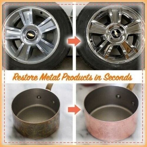 Metal polishing paste