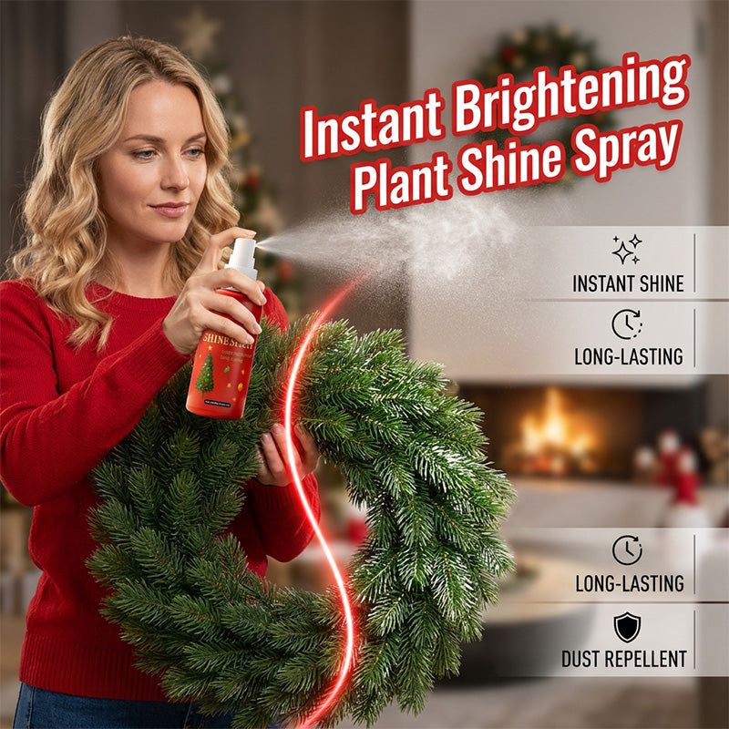 🎄Artificial Plant Shine Spray Instant Gloss No Sticky