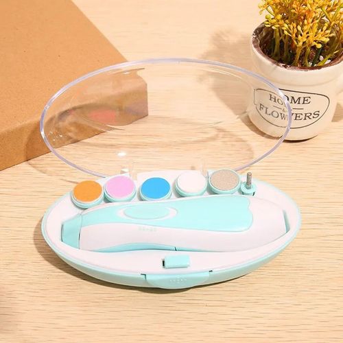 Safe & Gentle Baby Nail Trimmer-blue