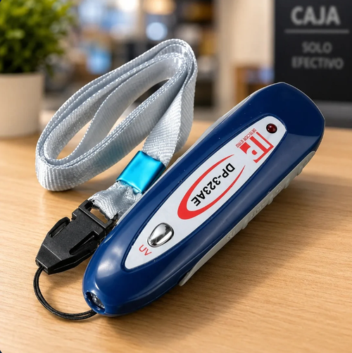 Mini Counterfeit Banknote Detector UV Magnetic Checker
