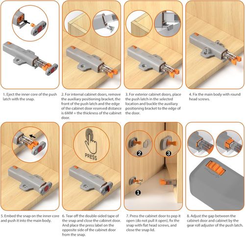 Push Open Latch