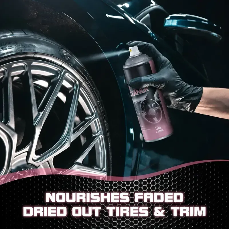 Car Care Detailer Waterless Spray Wax For Plastic Car Detailing Spray, Detailing Products for Plastic, Rubber, Leather - Quick Interior & Exterior Car Care Protection