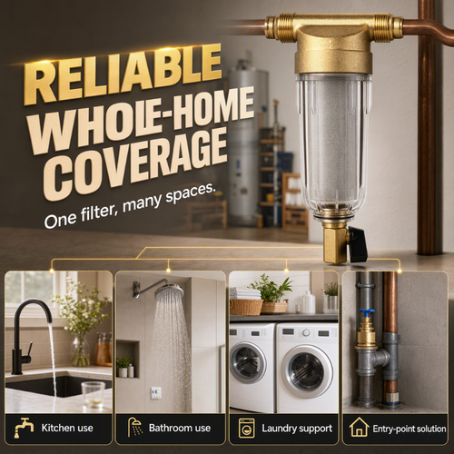 Whole-house Sediment Pre-filter Transparent Housing
