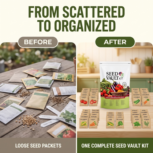 Vegetable Seed Vault Kit
