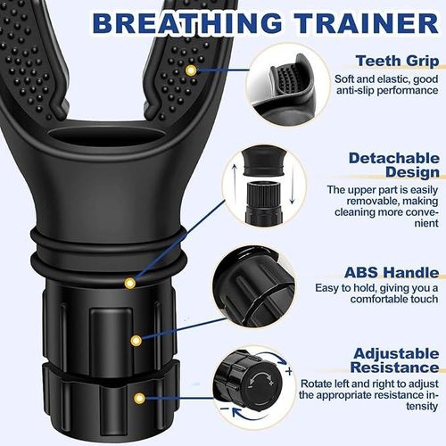 Breathe Exercise Device Adjustable Resistance