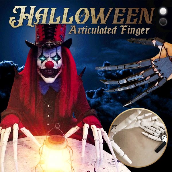 Halloween Articulated Finger (1 set 2 pcs)