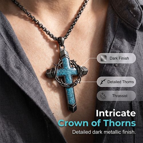 Statement Cross Pendant
