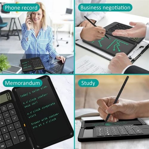 Digital Drawing Pad Calculator with Stylus