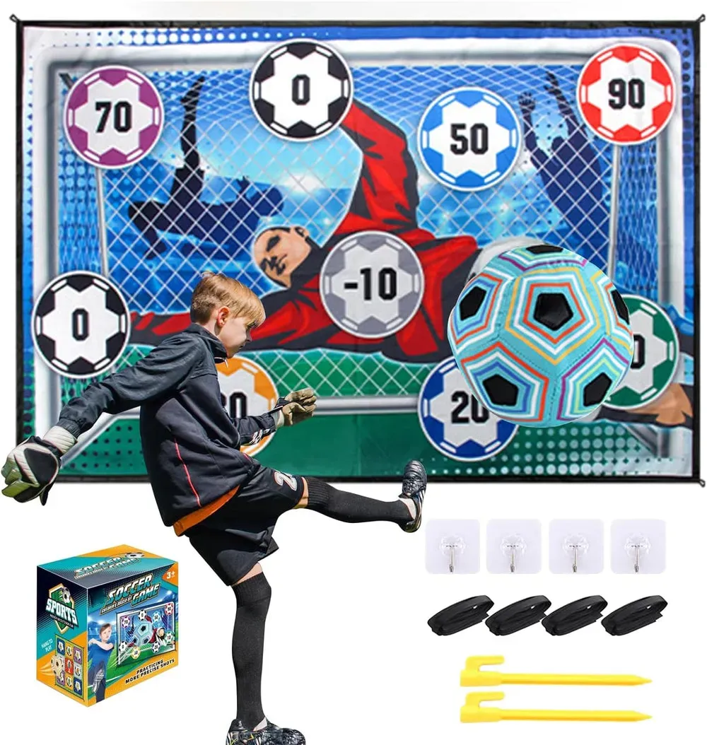 ⚽ 50% OFF NOW ! 🎉 Kids Football Set – Outdoor Play, Develops Coordination & Family Fun 🏆