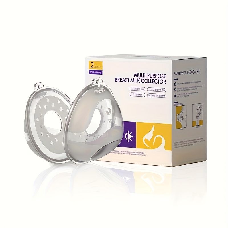 💥BIG DISCOUNT! 2pcs Breast Milk Collectors |Wearable Breastfeeding Cups👩‍👦