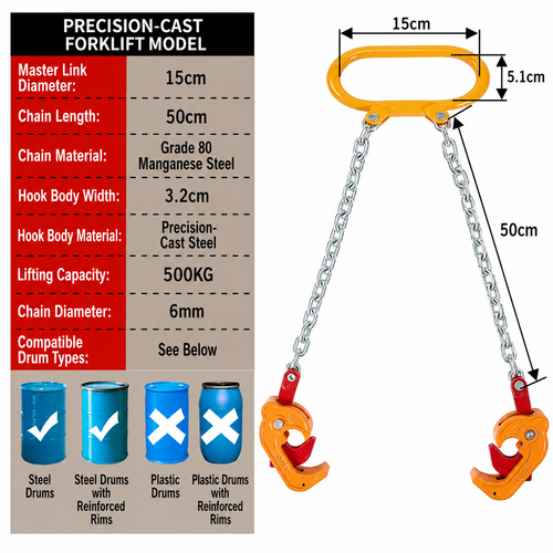 Oil Drum Lifting Clamp