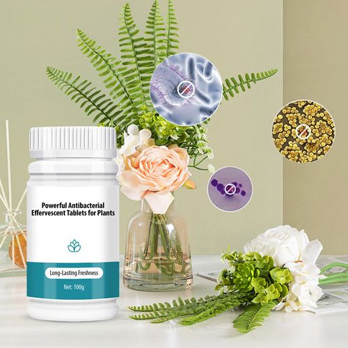 Antibacterial Effervescent Tablets for Flowers