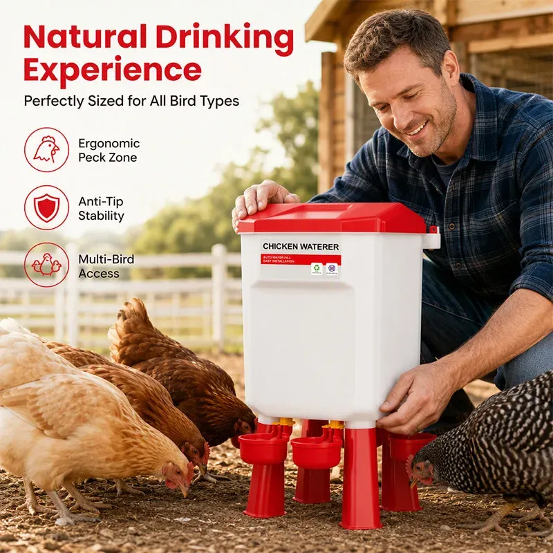 Gravity Poultry Waterer