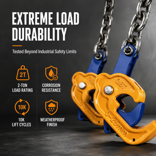 Heavy‑Duty Oil Drum Lifting Clamp