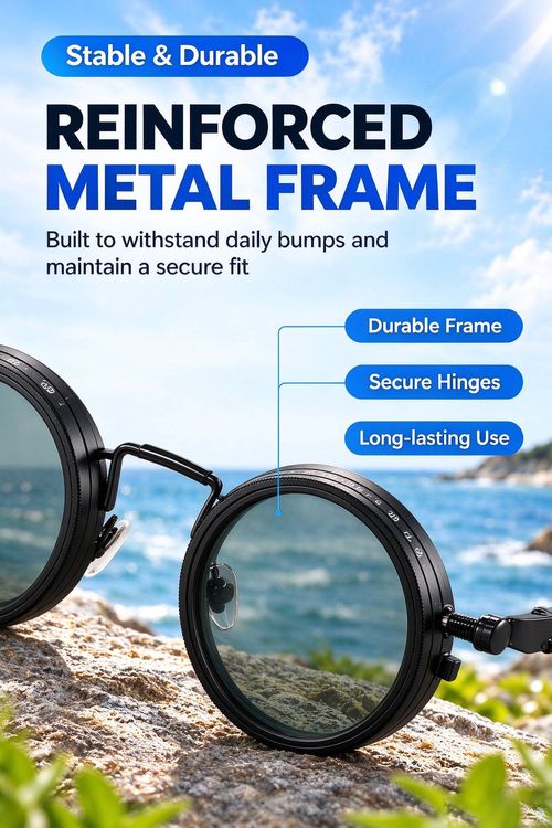 Adjustable-Tint Glasses