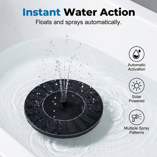 Interactive Floating Solar Water Spray Toy