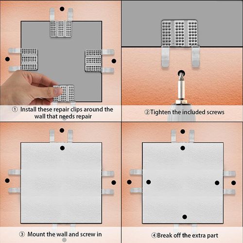 Drywall Patch Repair Clips