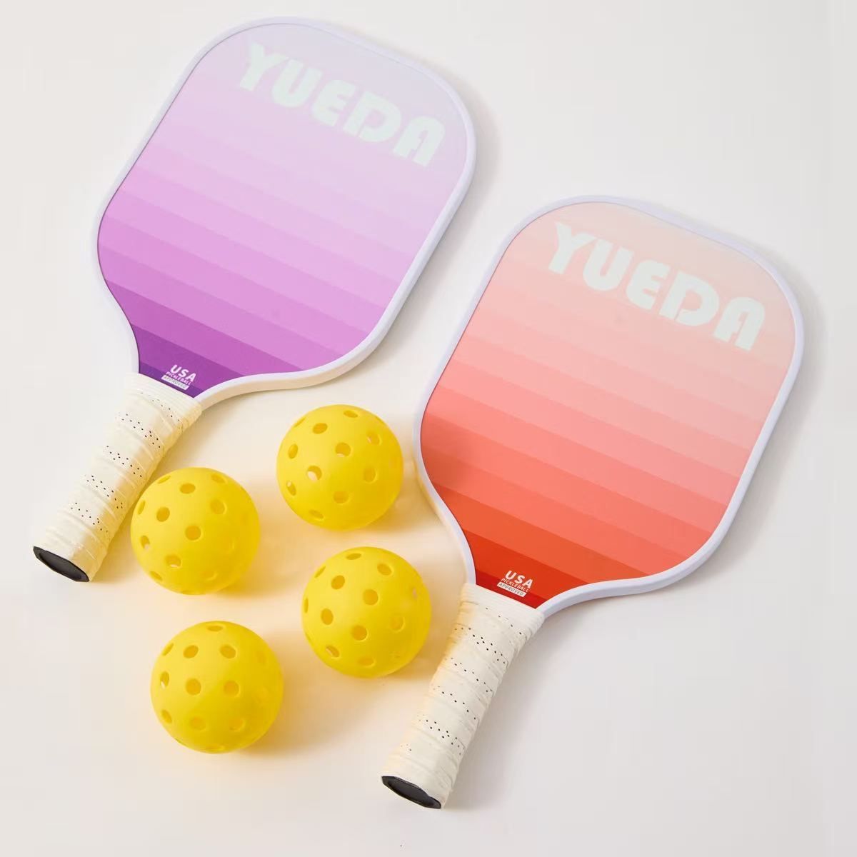 Garden Stories Studio 70 Pickleball Bat and Ball 4 Piece Set
