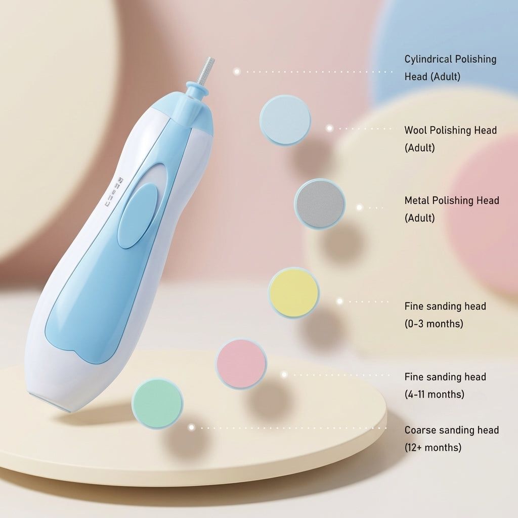 Safe & Gentle Baby Nail Trimmer-blue