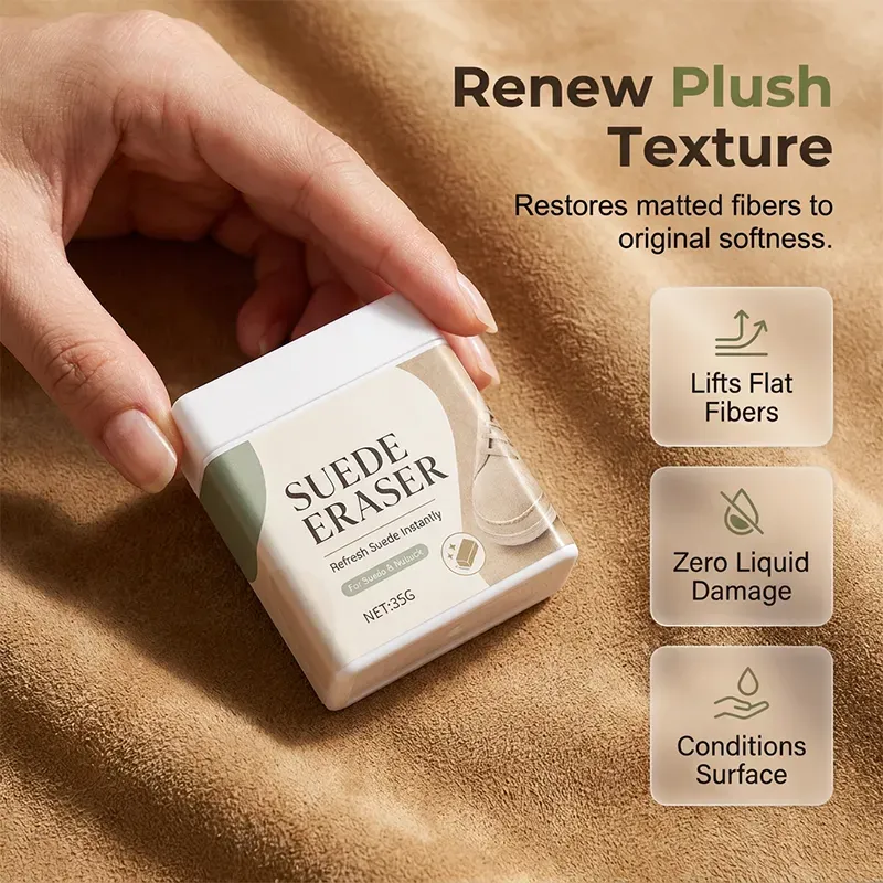 🥳2026 HOT SALE🥳💞50K+ SOLD! 👟✨ 50% OFF! Suede Eraser Cleaner – waterless, removes scuffs & dirt from suede, nubuck, shoe…