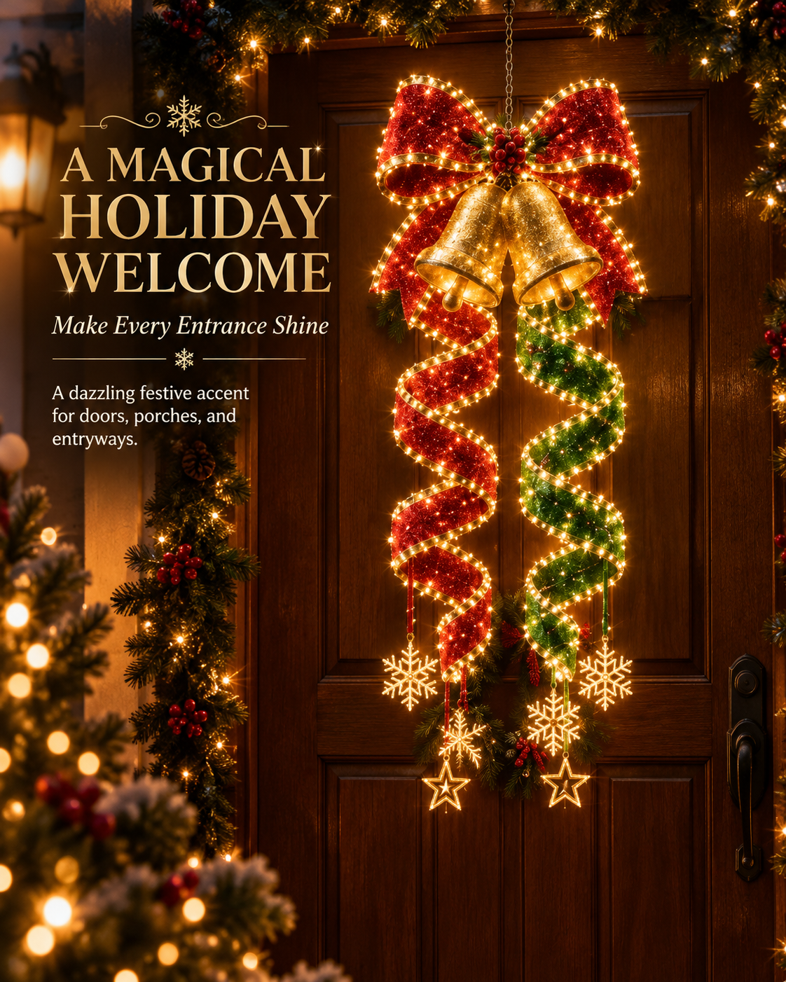 Christmas LED Hanging Decoration✨