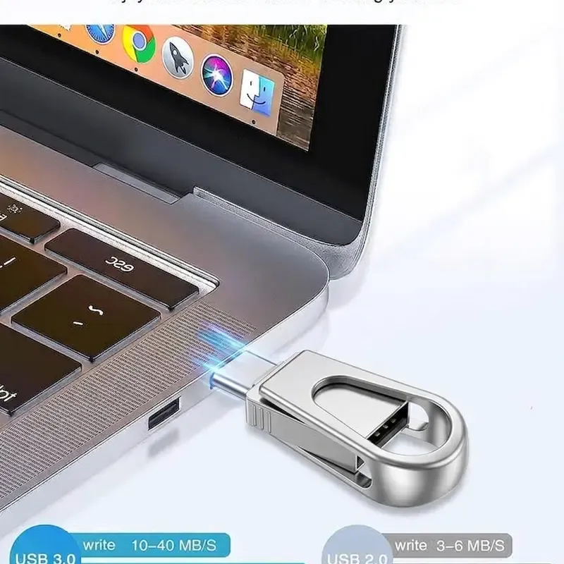 3-in-1 USB flash drive