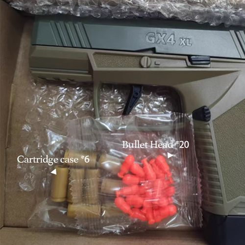 Compact Burst Fire Ejecting Toy Gun