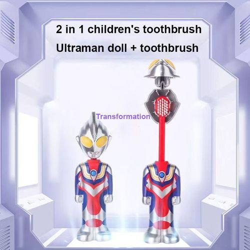 Retractable Ultraman Toothbrush