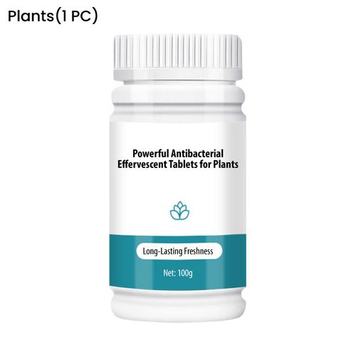Antibacterial Effervescent Tablets for Flowers