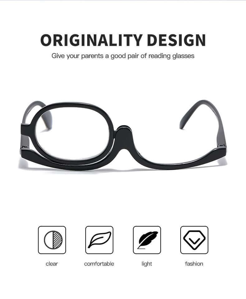 Buy 1 Get 2 !!! 💕2026 HOT SALE🎁Rotating Makeup Glasses🧐
