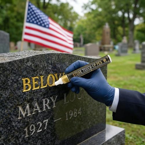 Golden Tombstone Marker Pen